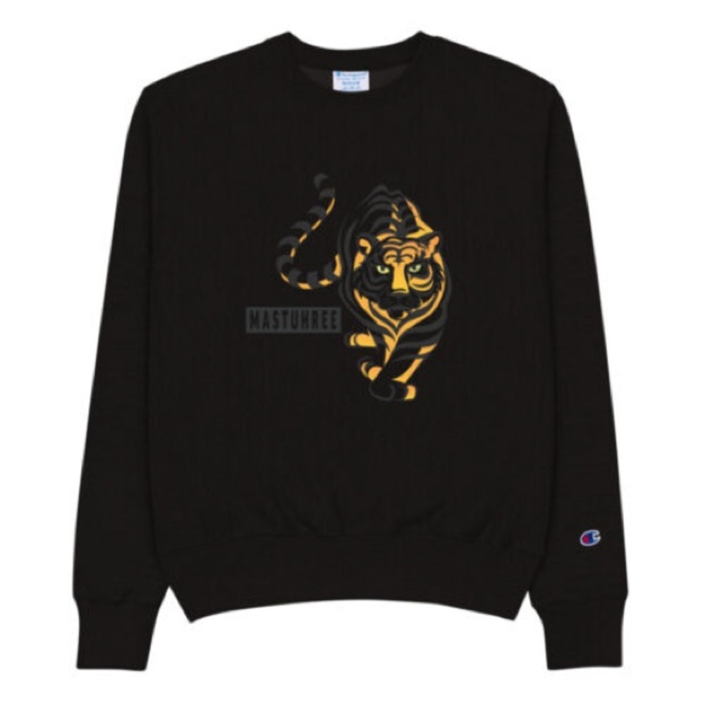 Tiger Mastuhree sweatshirt- fitted crew neck